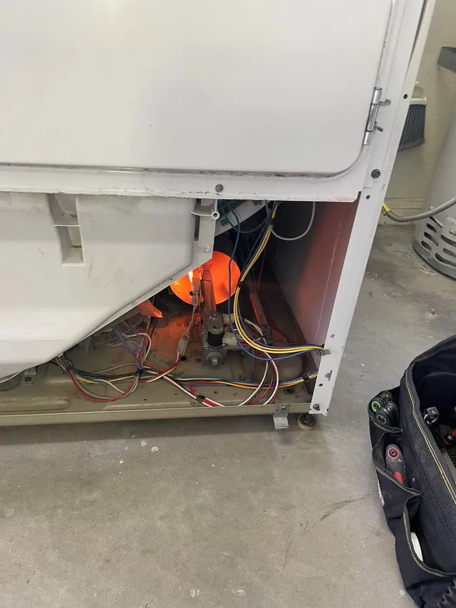 Dryer heating circuit inspection in Los Angeles
